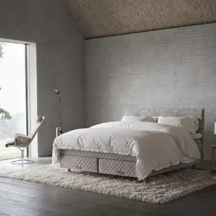 presentazione letto Duxiana 80 e poltrone Jetson 